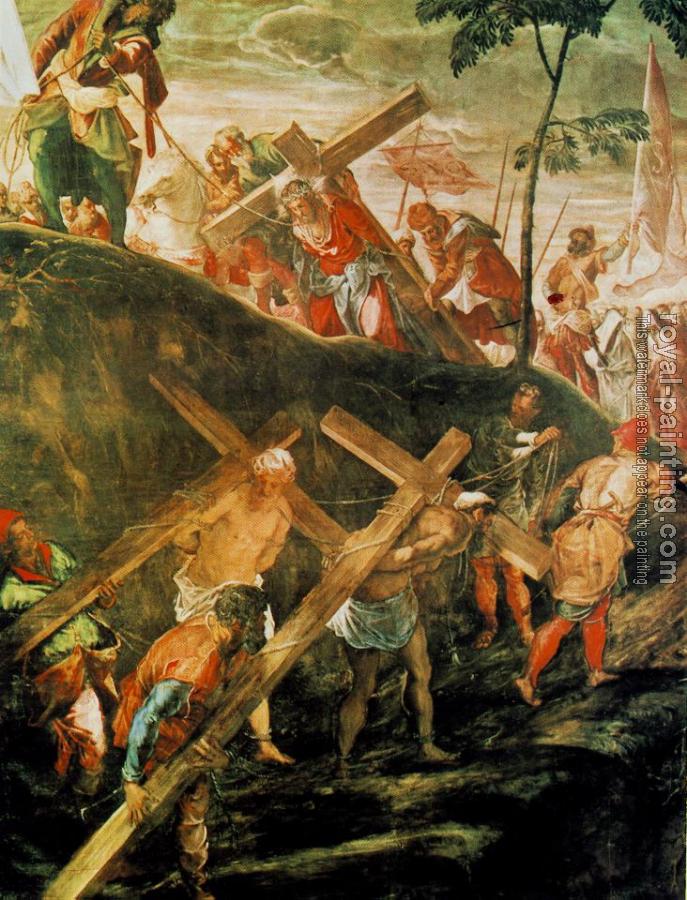 Jacopo Robusti Tintoretto : The Ascent to Calvary